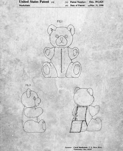 PP1085-Slate Teddy Bear Poster