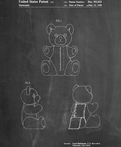 PP1085-Chalkboard Teddy Bear Poster