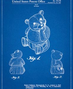 PP1086-Blueprint Teddy Bear Poster