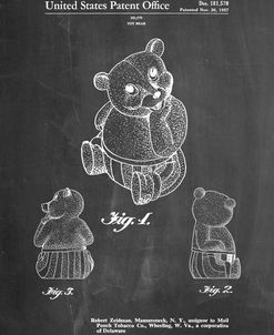 PP1086-Chalkboard Teddy Bear Poster