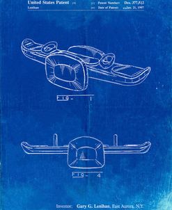 PP1087-Faded Blueprint Teeter Totter Poster