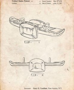 PP1087-Vintage Parchment Teeter Totter Poster