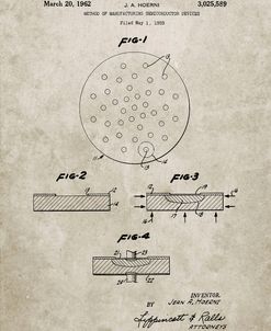 PP1113-Sandstone Transistor Semiconductor Patent Poster