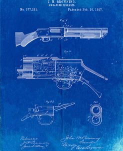 PP1136-Faded Blueprint Winchester Model 1897 Shotgun