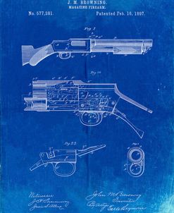 PP1136-Faded Blueprint Winchester Model 1897 Shotgun