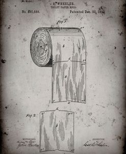 PP53-Faded Grey Toilet Paper Patent