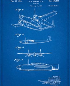 PP69-Blueprint Lockheed XP-58 Chain Lightning Poster