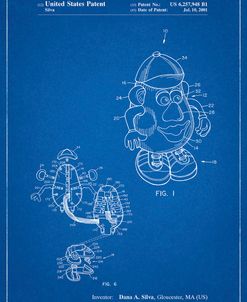 PP123- Blueprint Mr. Potato Head Patent Poster