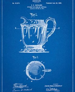 PP152- Blueprint Kitchen Pitcher Poster