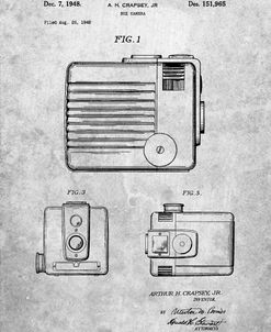 PP606-Slate Kodak Brownie Hawkeye Patent Poster