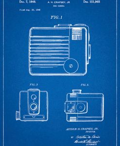 PP606-Blueprint Kodak Brownie Hawkeye Patent Poster