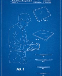 PP614-Blueprint iPad Design 2005 Patent Poster
