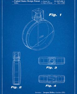 PP630-Blueprint Perfume Jar Poster
