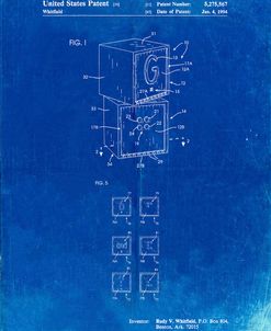 PP674-Faded Blueprint Children’s Building Block