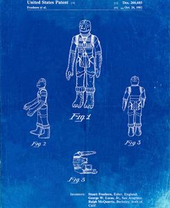 PP681-Faded Blueprint Star Wars Bossk Patent Poster