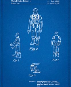 PP681-Blueprint Star Wars Bossk Patent Poster