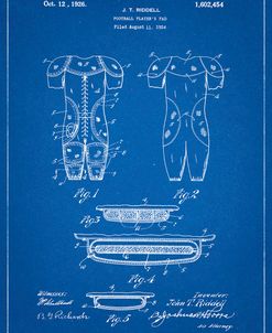PP690-Blueprint Ridell Football Pads 1926 Patent Poster