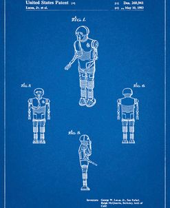 PP691-Blueprint Star Wars Medical Droid Patent Poster