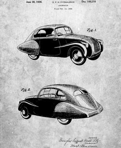 PP697-Slate 1936 Tatra Concept Patent Poster