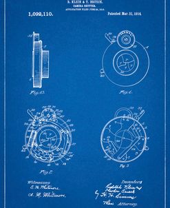 PP720-Blueprint Bausch and Lomb Camera Shutter Patent Poster