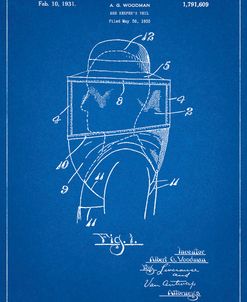 PP726-Blueprint Bee Keeper Hat and Veil Patent Poster