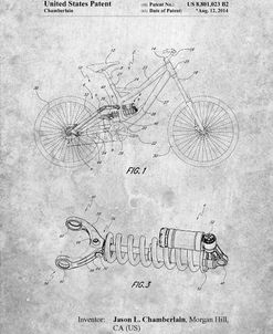 PP735-Slate Bicycle Shock Art