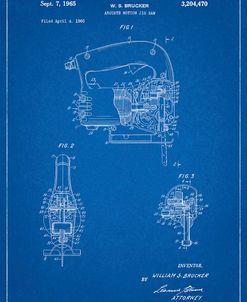 PP739-Blueprint Black & Decker Jigsaw Patent Poster