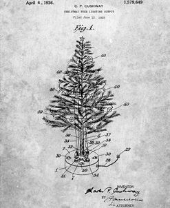 PP766-Slate Christmas Tree Poster