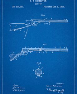 PP777-Blueprint Daisy Air Rifle Patent Art