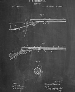 PP777-Chalkboard Daisy Air Rifle Patent Art