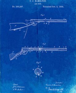 PP777-Faded Blueprint Daisy Air Rifle Patent Art