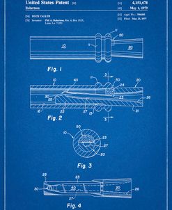 PP789-Blueprint Duck Call Patent Poster