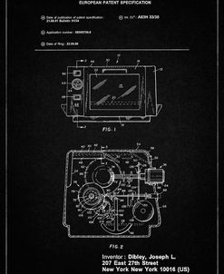 PP791-Vintage Black Easy Bake Oven Patent Poster