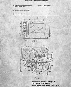 PP791-Slate Easy Bake Oven Patent Poster