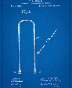 PP795-Blueprint Edison Filament Art