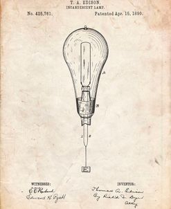 PP797-Vintage Parchment Outboard Motor Patent Art