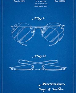 PP803-Blueprint Eyeglasses Spectacles Patent Art