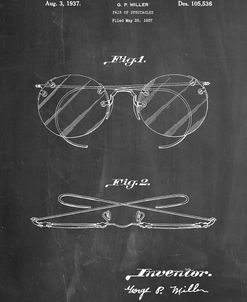 PP803-Chalkboard Eyeglasses Spectacles Patent Art