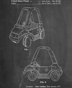 PP816-Chalkboard Fisher Price Toy Car Patent Poster