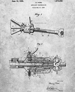 PP831-Slate Ford Auxiliary Transmission Patent Poster