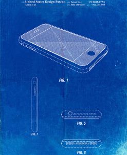 PP177- Faded Blueprint iPhone 3 Patent Poster