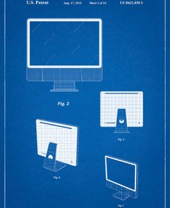 PP178- Blueprint iMac Computer Mid 2010 Patent Poster