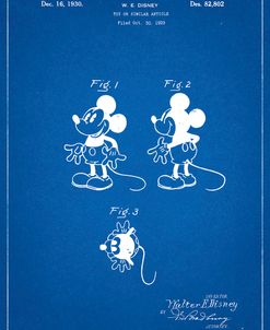PP191- Blueprint Mickey Mouse 1929 Patent Poster