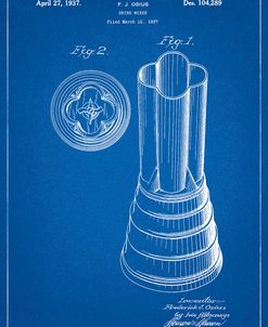 PP205- Blueprint Waring Blender 1937 Patent Poster