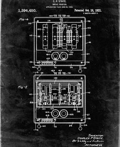 PP207- Black Grunge Toastmaster Toaster Patent Print