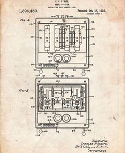 PP207- Vintage Parchment Toastmaster Toaster Patent Print