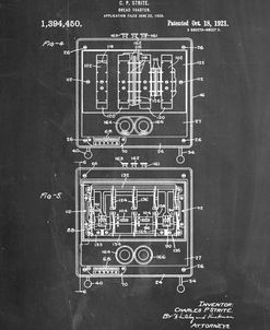 PP207- Chalkboard Toastmaster Toaster Patent Print
