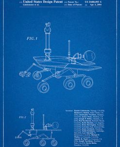 PP227-Blueprint Mars Rover Patent Poster