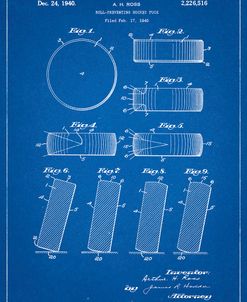 PP290-Blueprint Hockey Puck Patent Poster