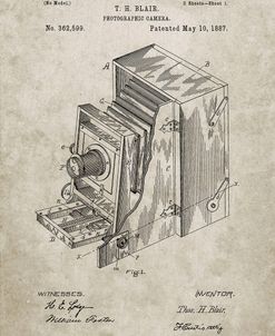 PP301-Sandstone Lucidograph Camera Patent Poster